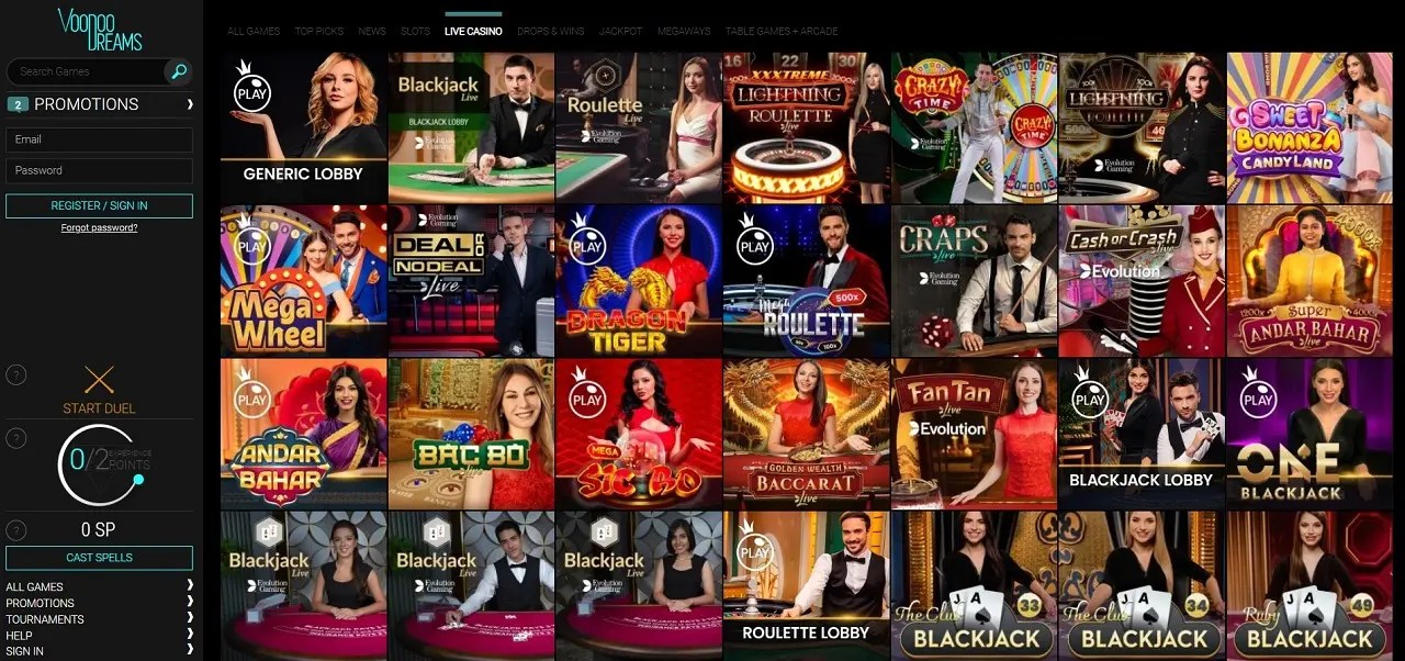 Voodoo Dreams Casino Review UK