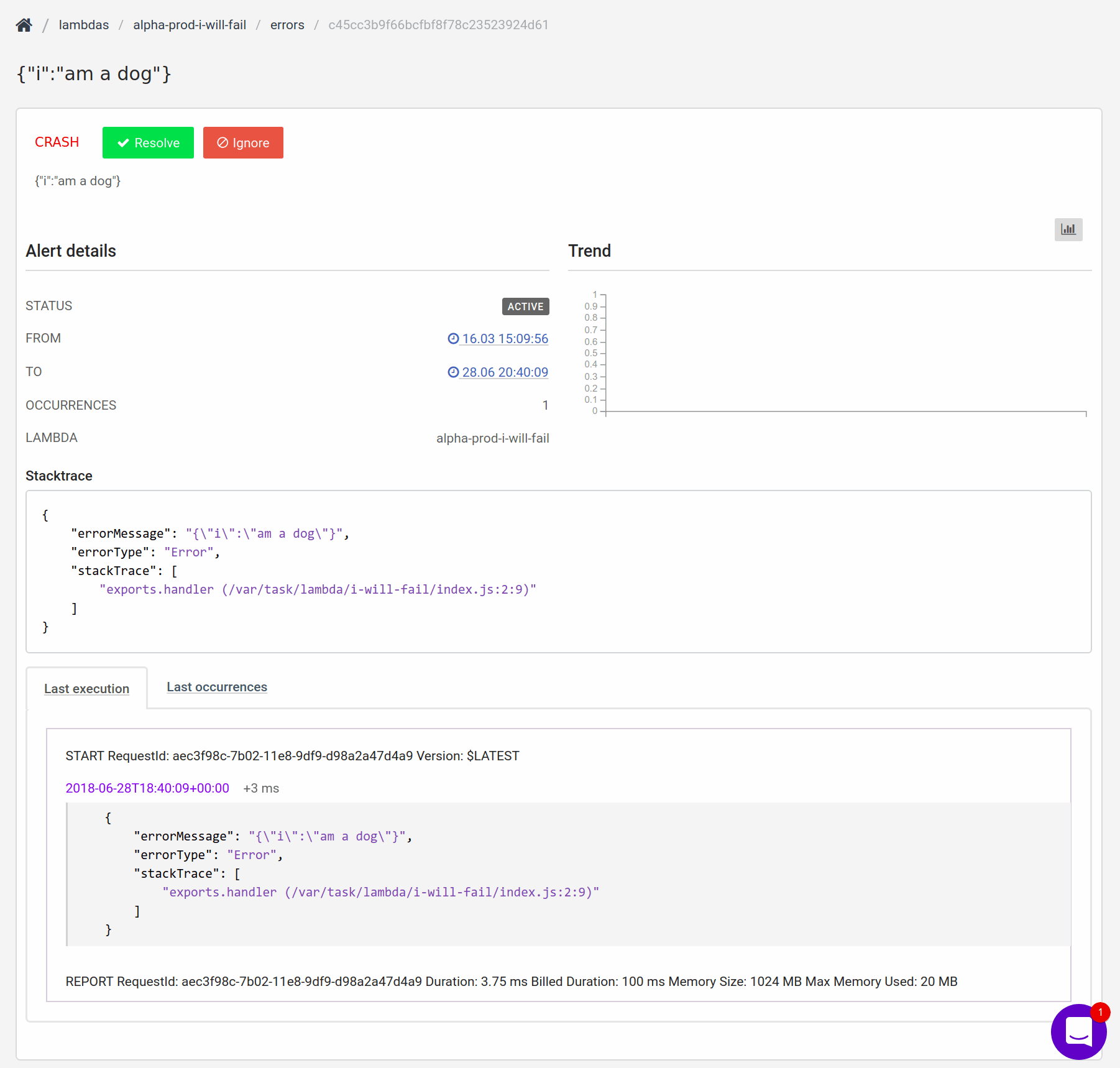 Lambda Node.js Error Handling An Overview Docs Dashbird