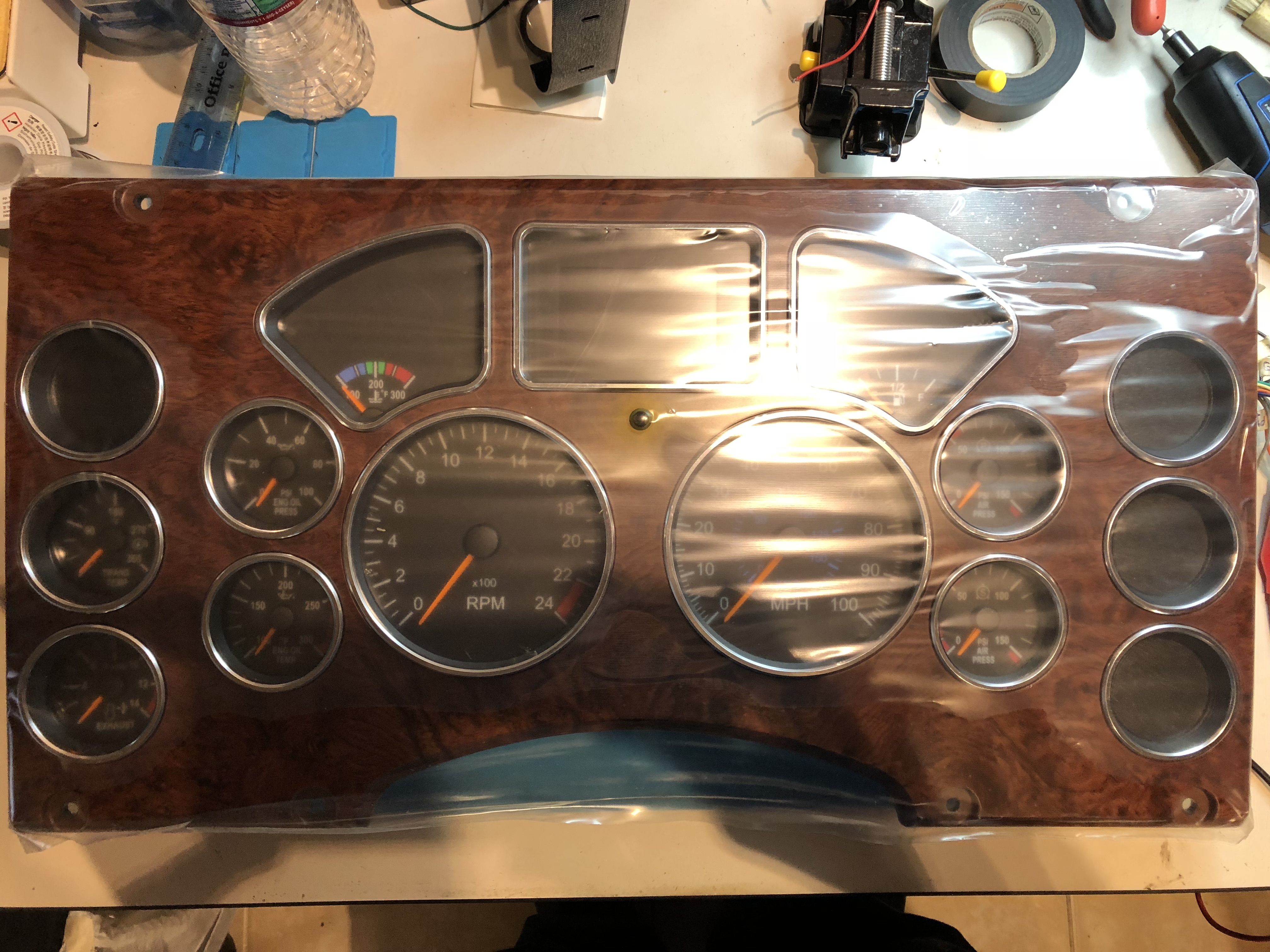 2014 MACK VDO INSTRUMENT CLUSTER FOR SALE DASHBOARD