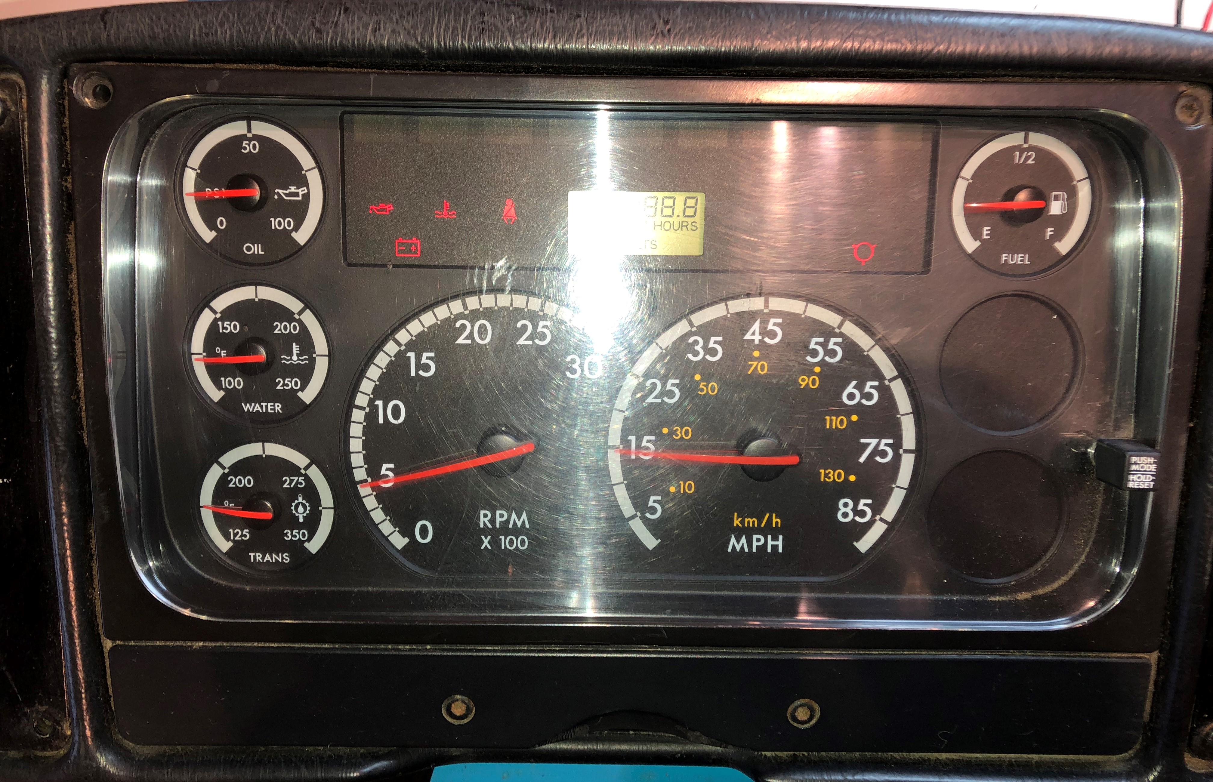 Freightliner M2 Dash Warning Lights Shelly Lighting