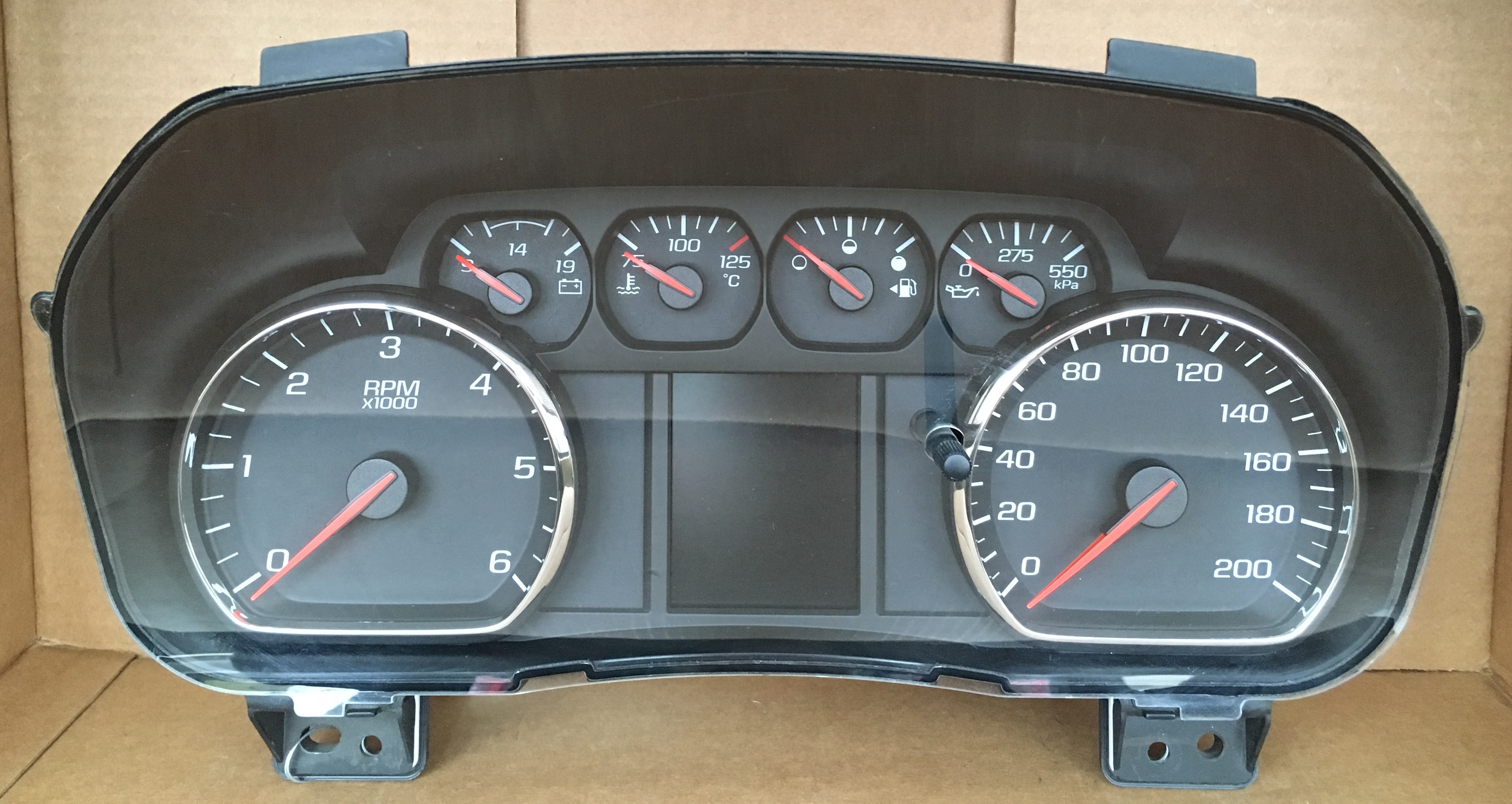 2014 GMC SIERRA 1500 USED DASHBOARD INSTRUMENT CLUSTER FOR