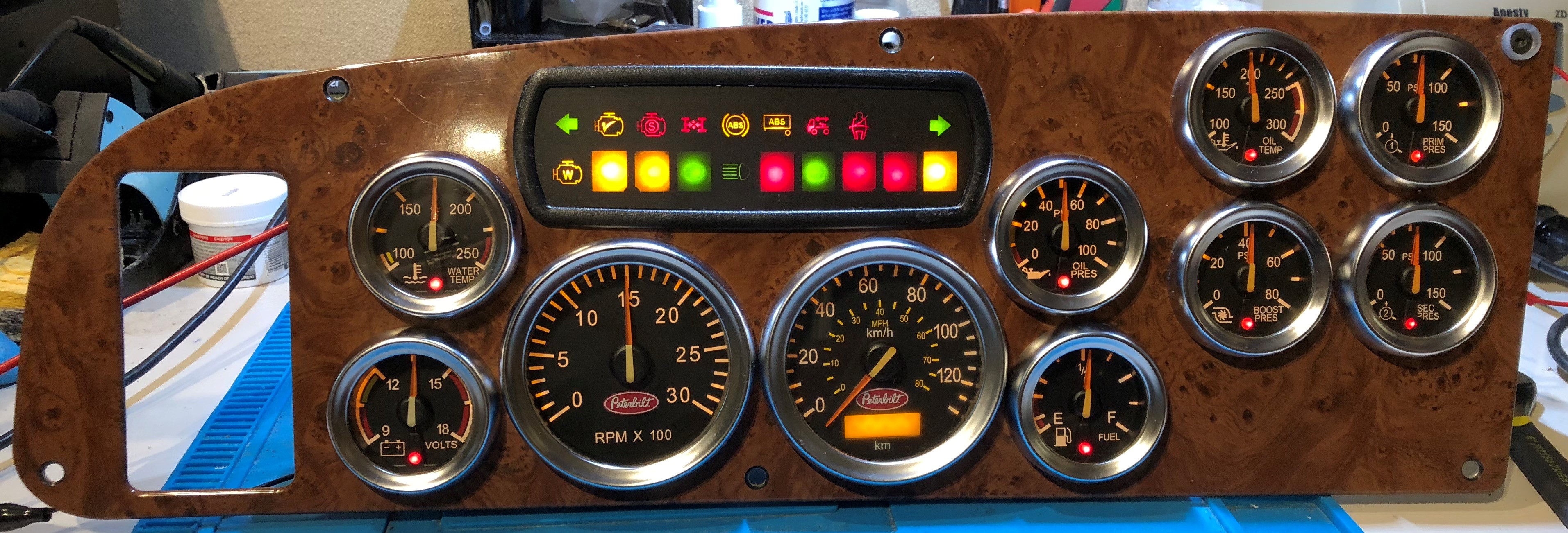 Peterbilt 379 Dash Warning Lights - Infoupdate Wallpaper Images