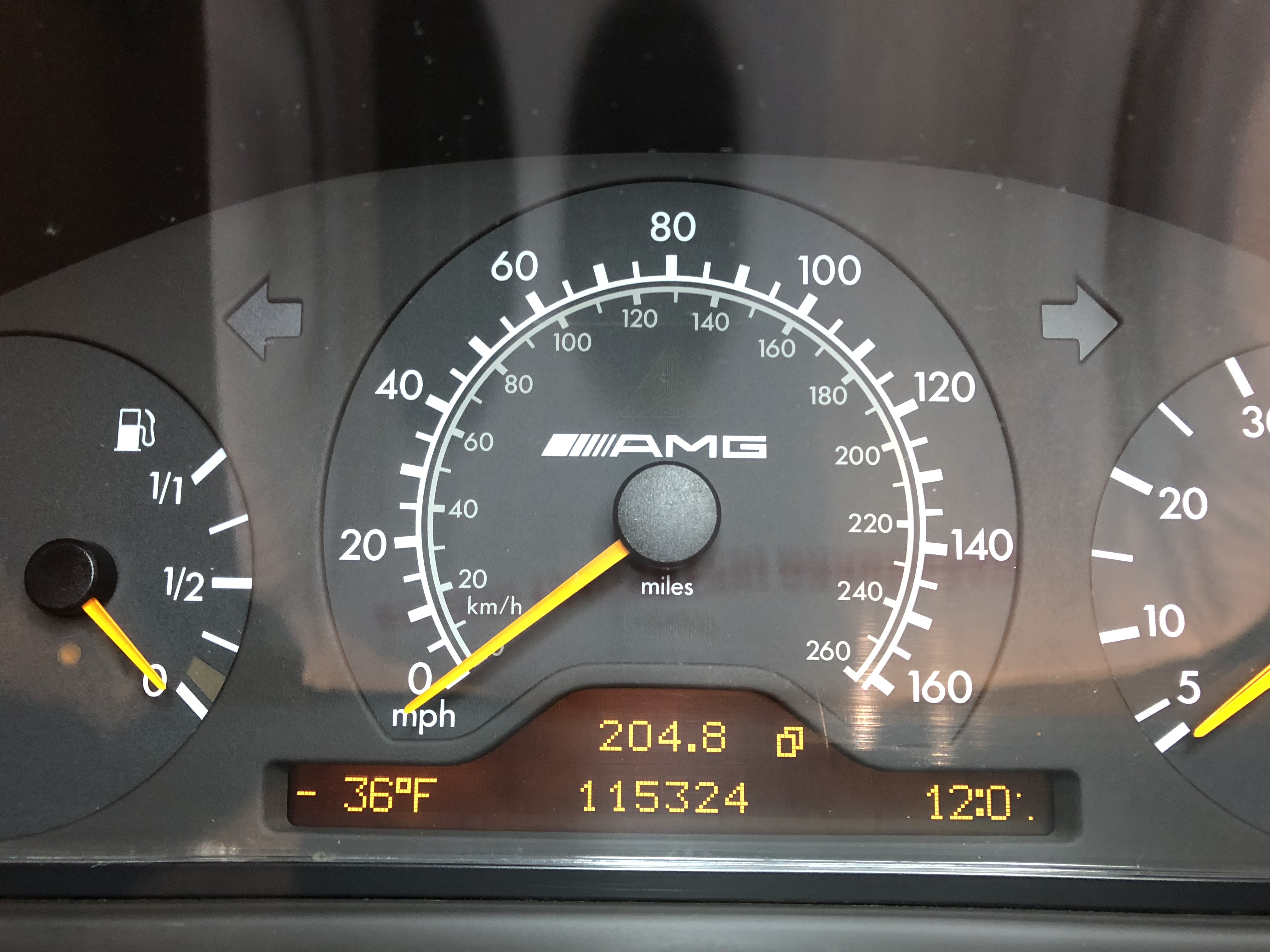 1999 MERCEDES E320 USED DASHBOARD INSTRUMENT CLUSTER FOR