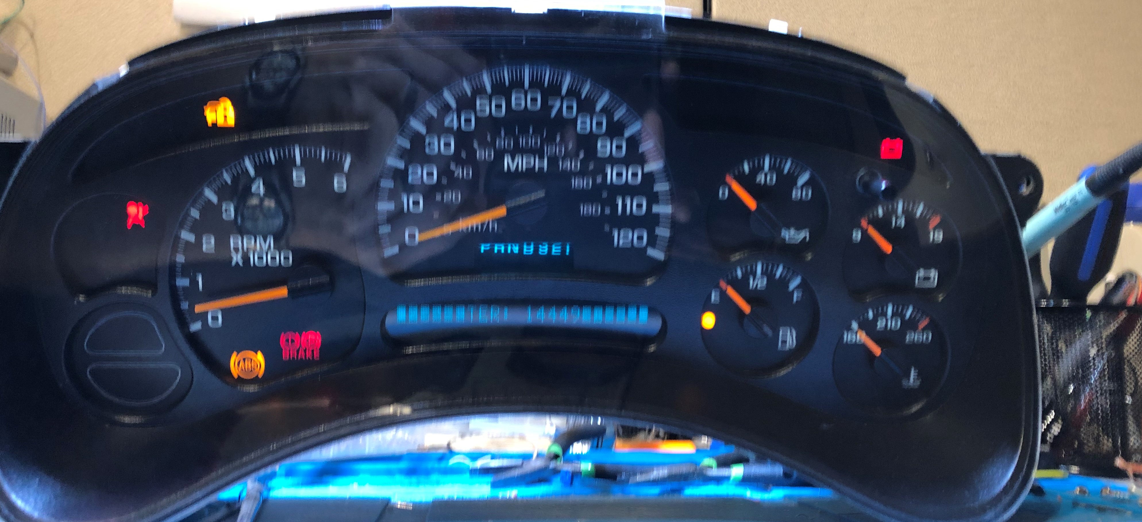 2003 GMC SIERRA/TAHOE USED DASHBOARD INSTRUMENT CLUSTER