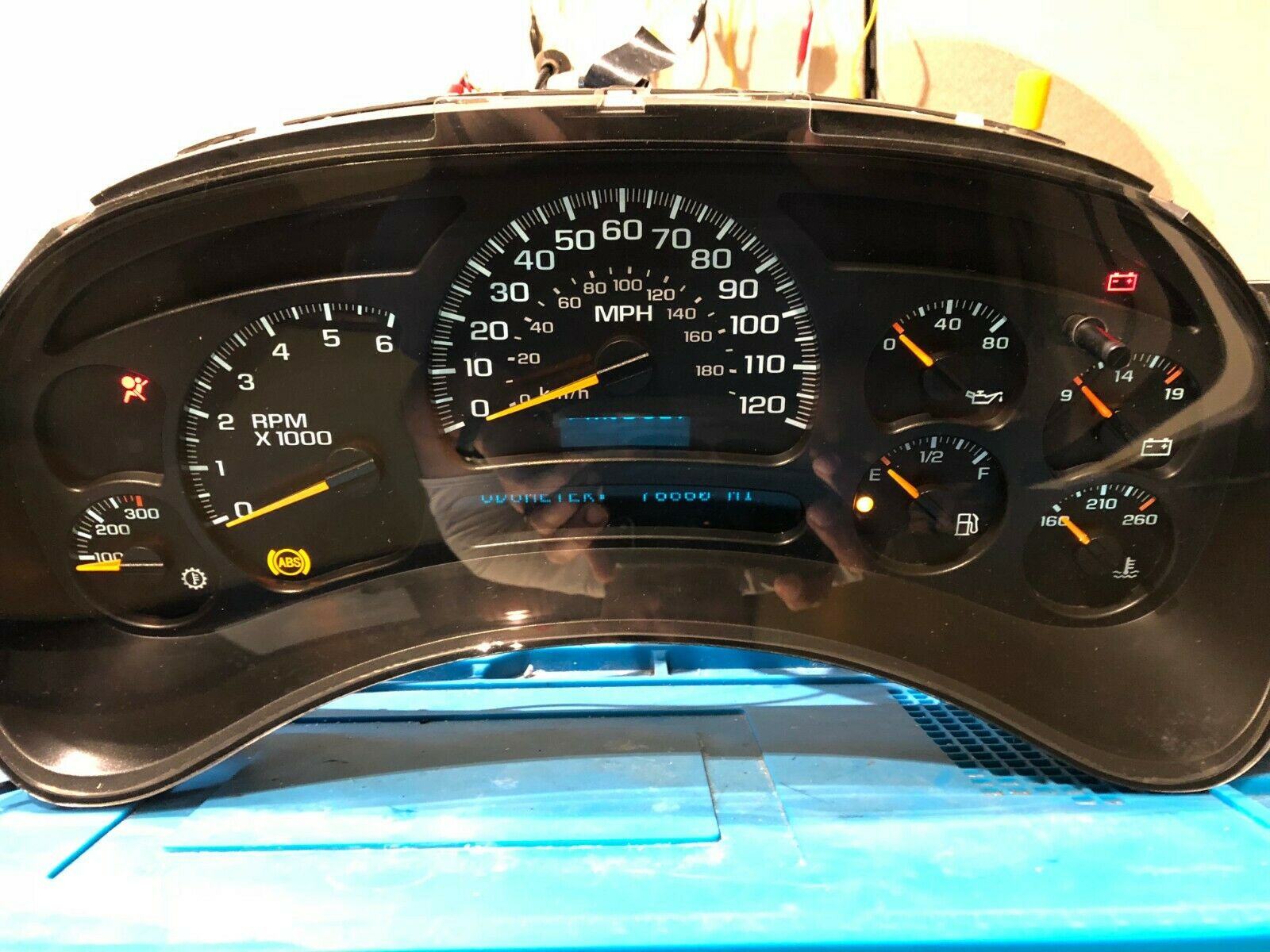 20032005 GMC SIERRA USED DASHBOARD INSTRUMENT CLUSTER FOR