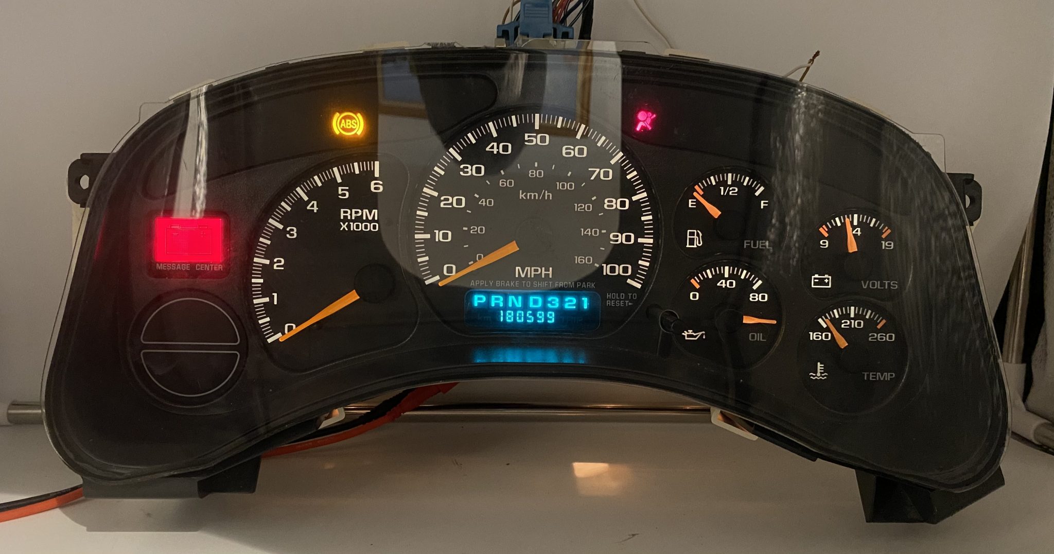 19992002 CHEVROLET SILVERADO 1500 USED DASHBOARD