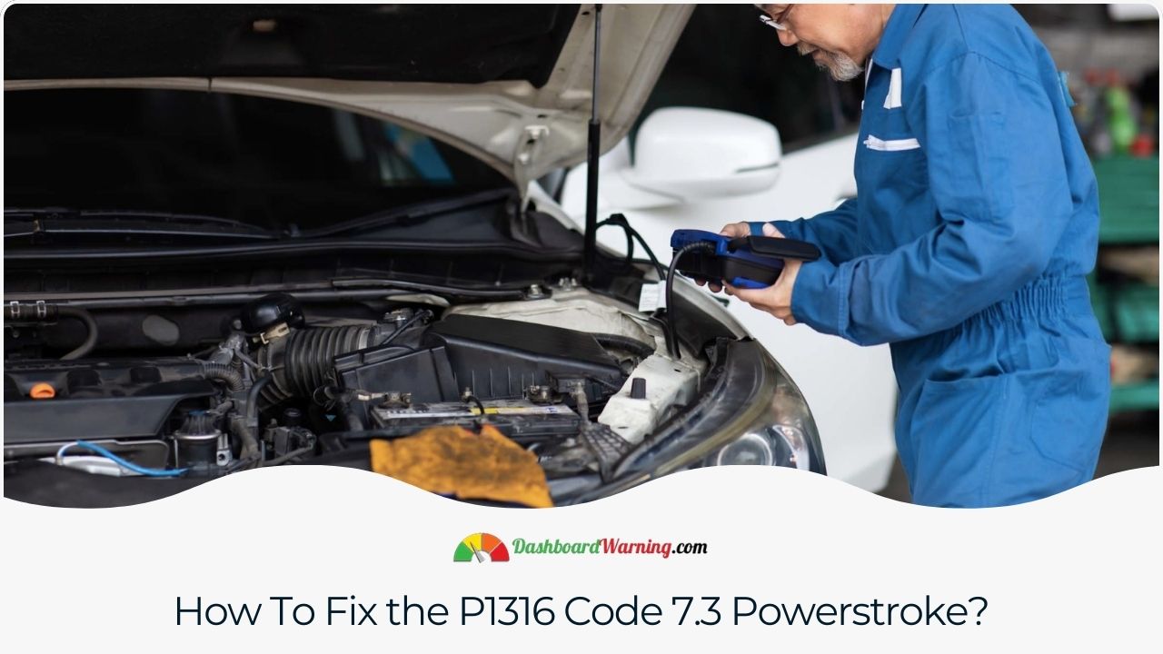 P1316 code 7.3 Powerstroke Causes: How To Fix It?