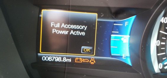 Full Accessory Power Active - DashboardWarningLight.com