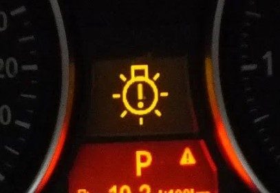 BMW Light Bulb Warning Symbol - DashboardWarningLight.com
