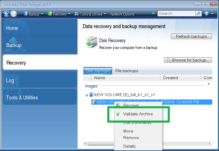 Acronis True Image 2017 New Generation Serial Key dashever
