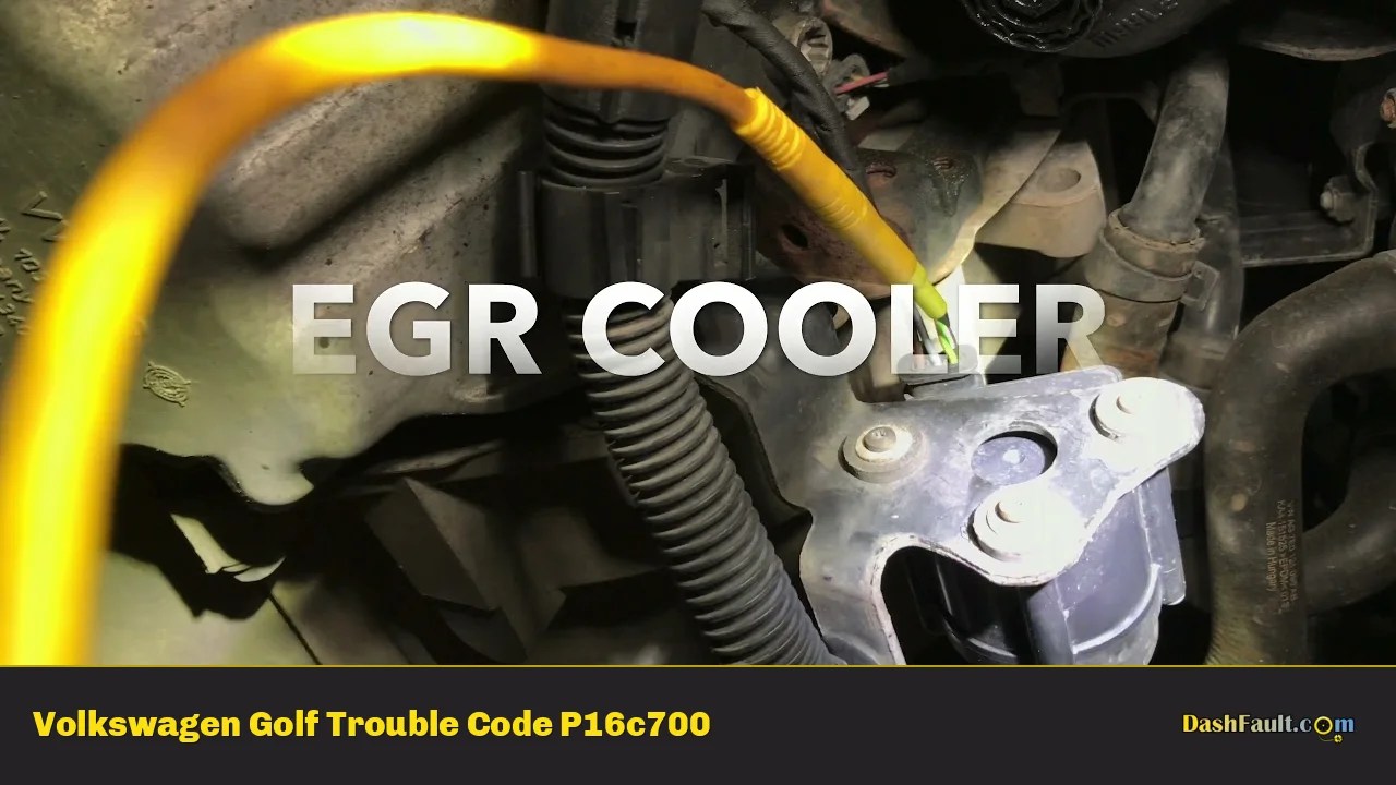 Identifying and Resolving Volkswagen Golf P16C700 Trouble Codes