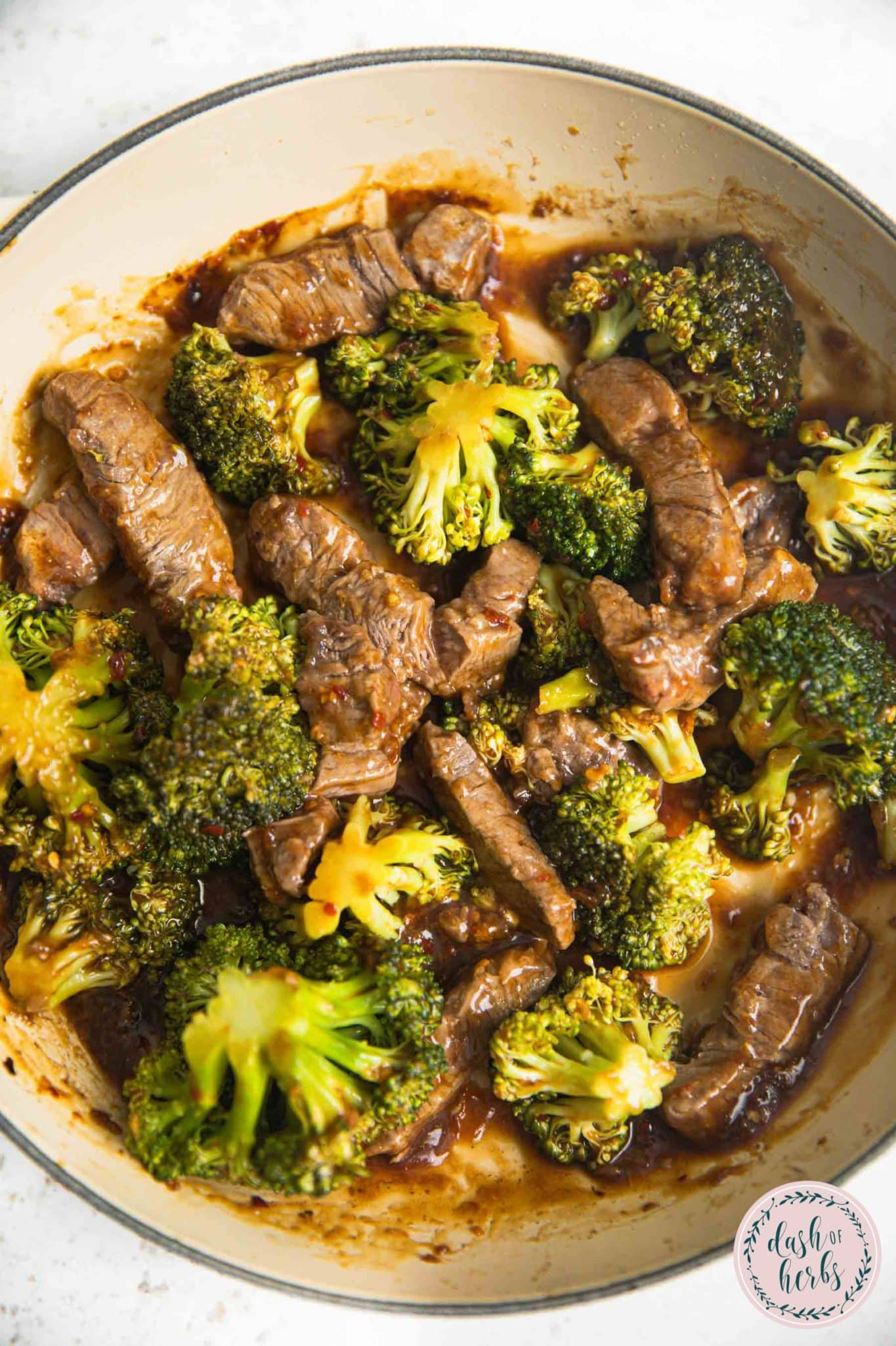 The Easiest Beef and Broccoli Dash of Herbs