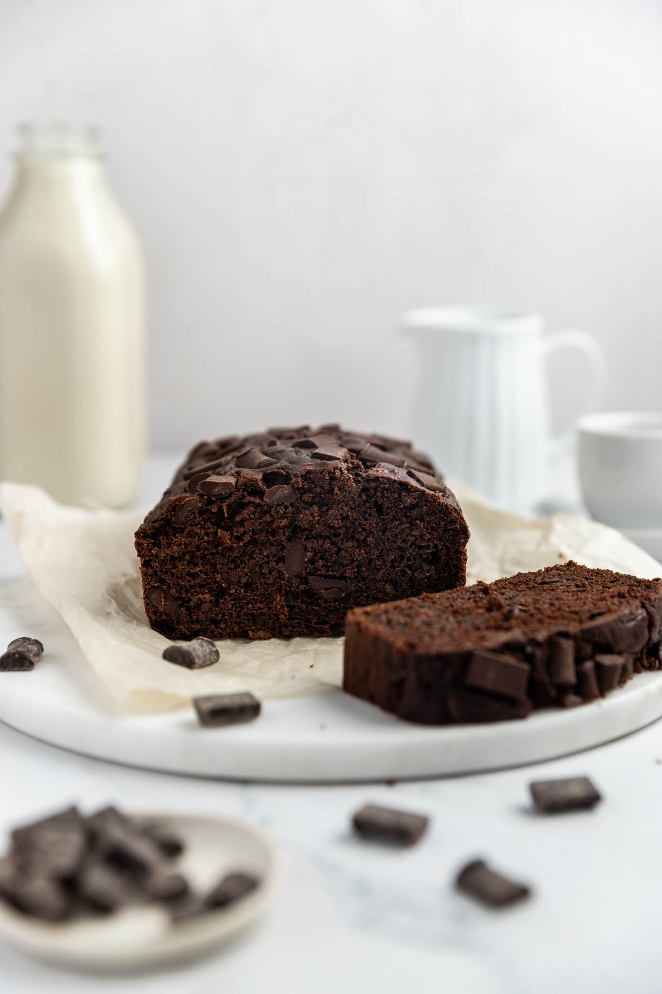 Pain zucchini double chocolat & sarrasin Dash of Honey