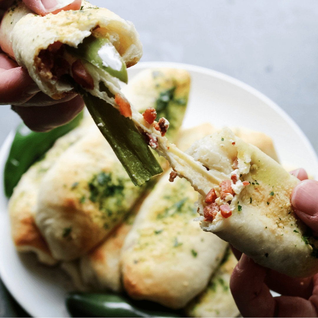 Jalapeno Popper Breadsticks Dash of Sanity