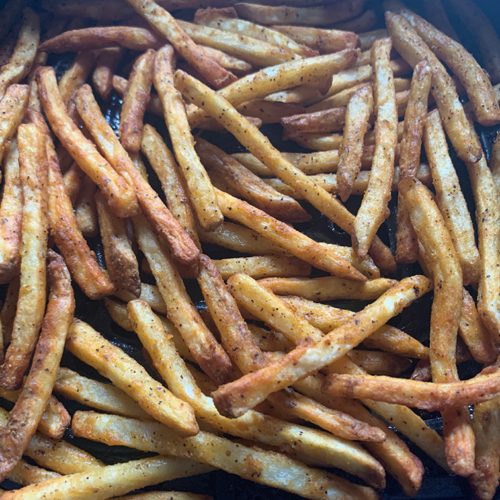 Air Fryer Rally’s Famous Fries Dash of Saute