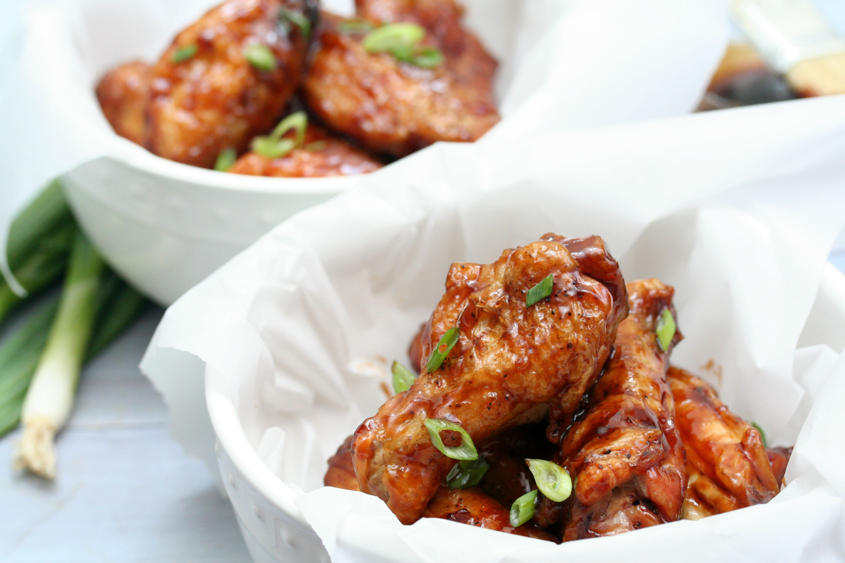 Place the coated wings back onto the baking sheet and spread them in a single layer. Balsamic BBQ Chicken Wings Recipe | Dash of Savory