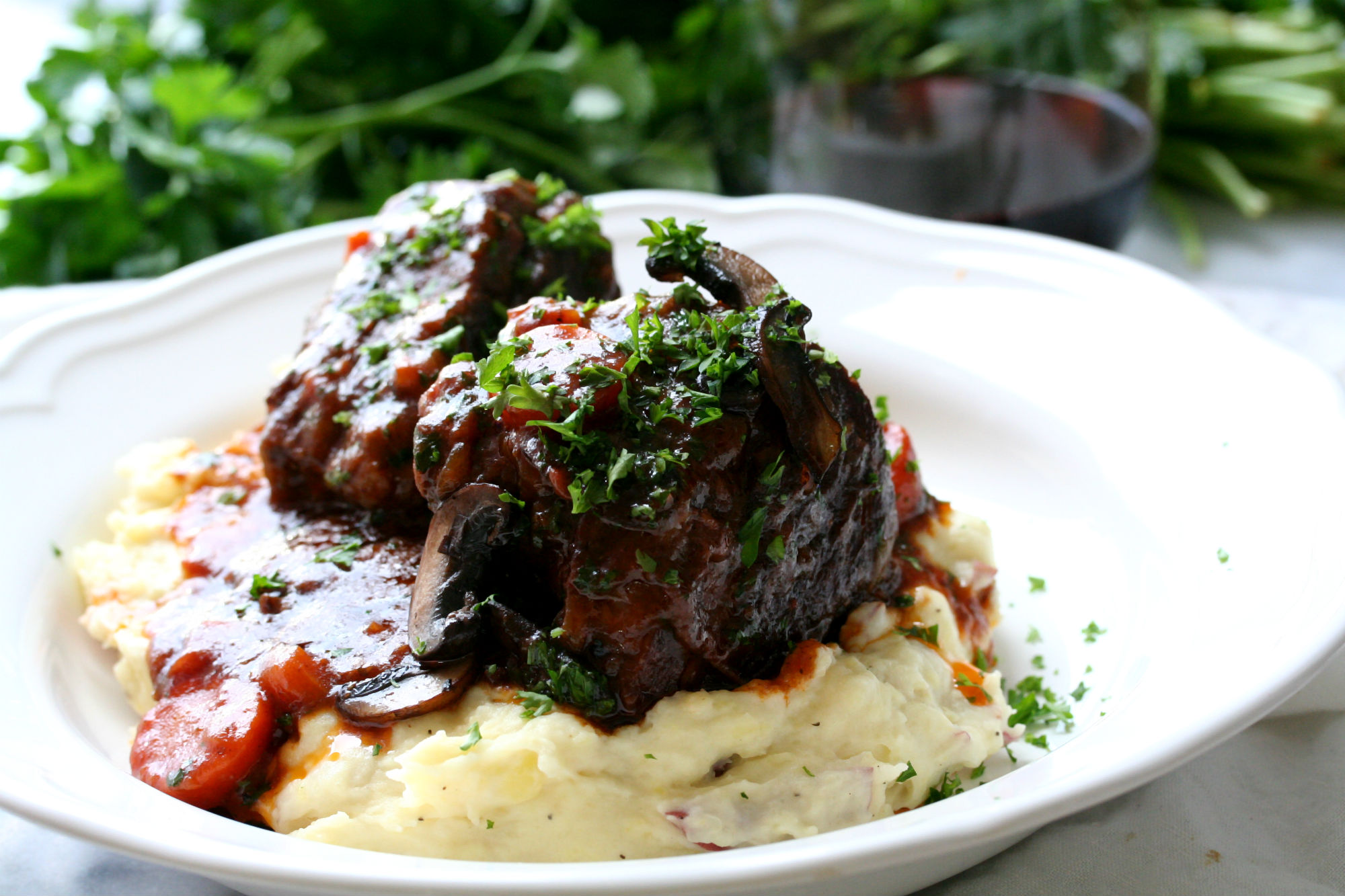 Red Wine Braised Short Ribs