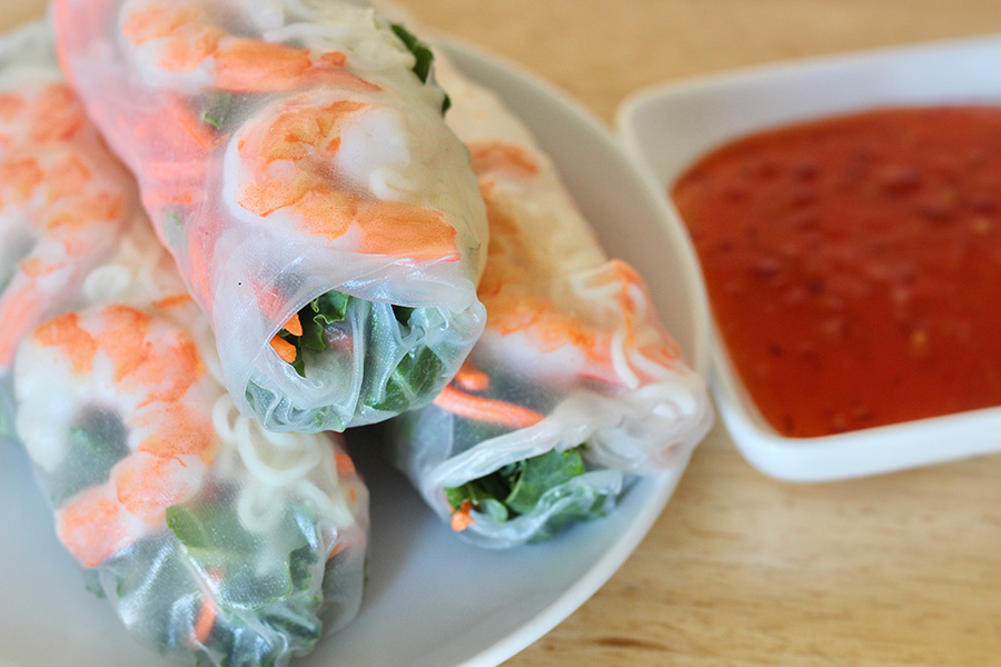 5 Ingredient Asian Spring Roll Recipe Dash of Ting