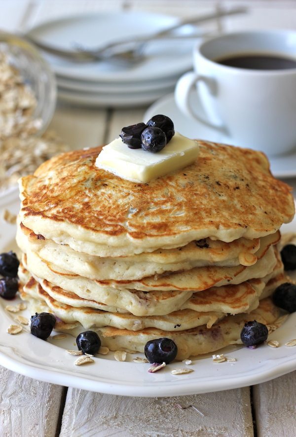 10 Perfectly Healthy Blueberry Pancake Recipes Dash of Wellness