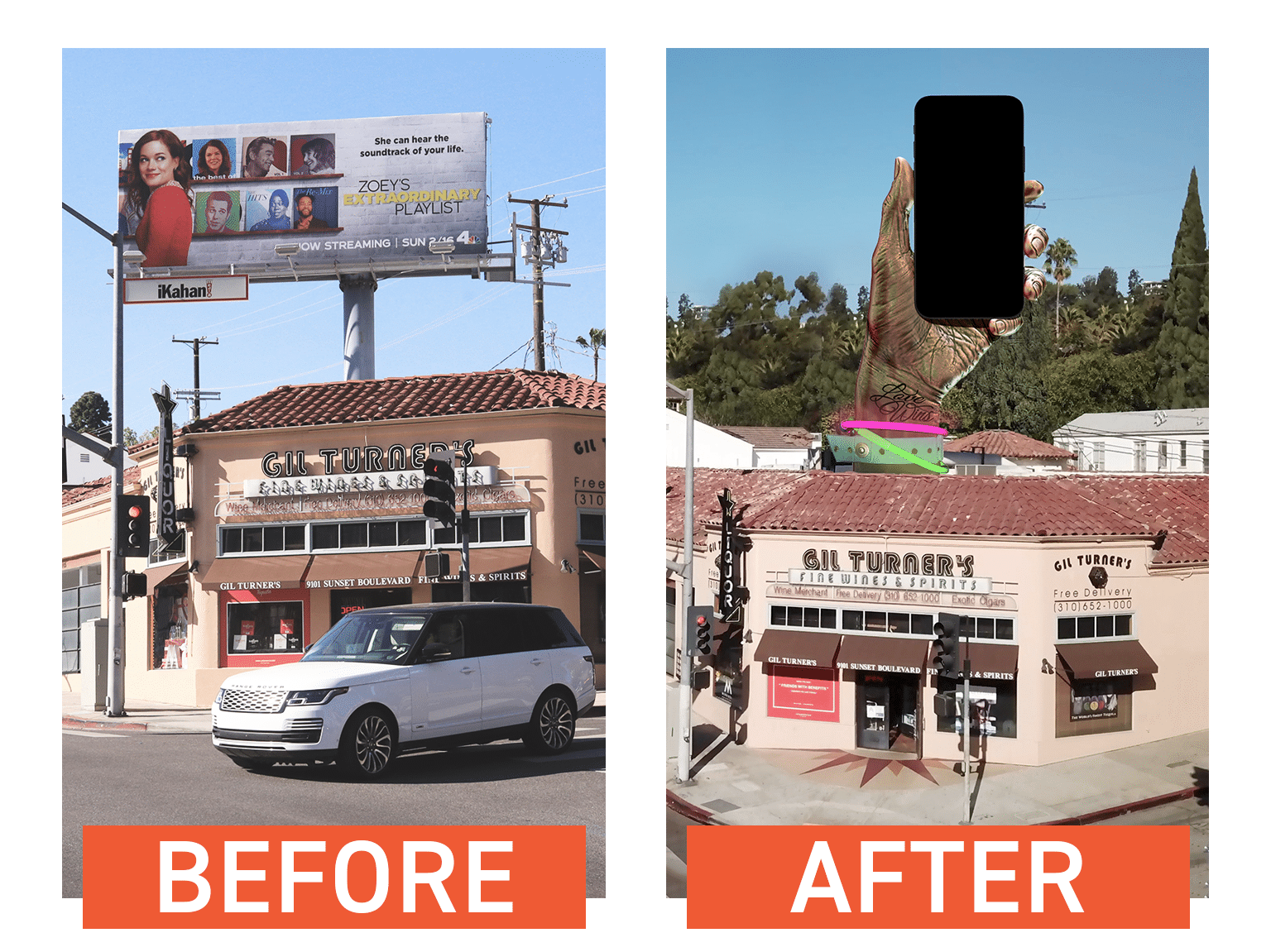 The West Coast Steps Up Sunset Blvd. Billboards DASH TWO