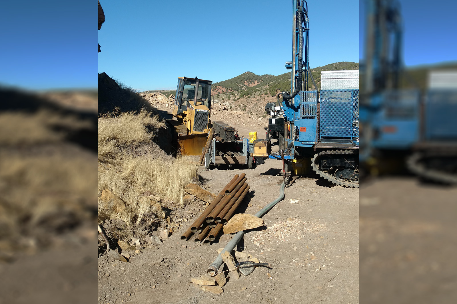 Axial Mine Coal Mine Fire Drilling, Craig, Colorado DA Smith Drilling Company