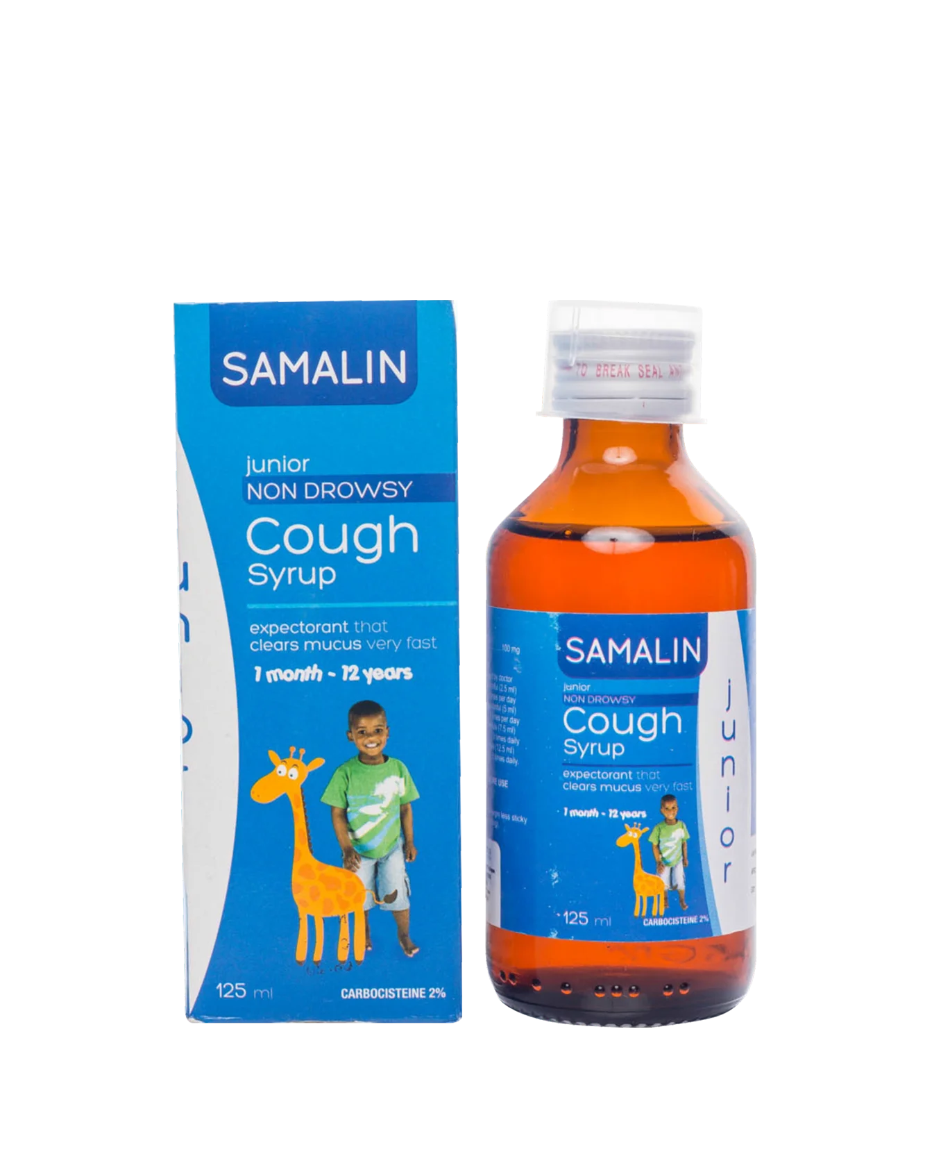 Samalin Junior Cough Syrup 125ml DASPharma