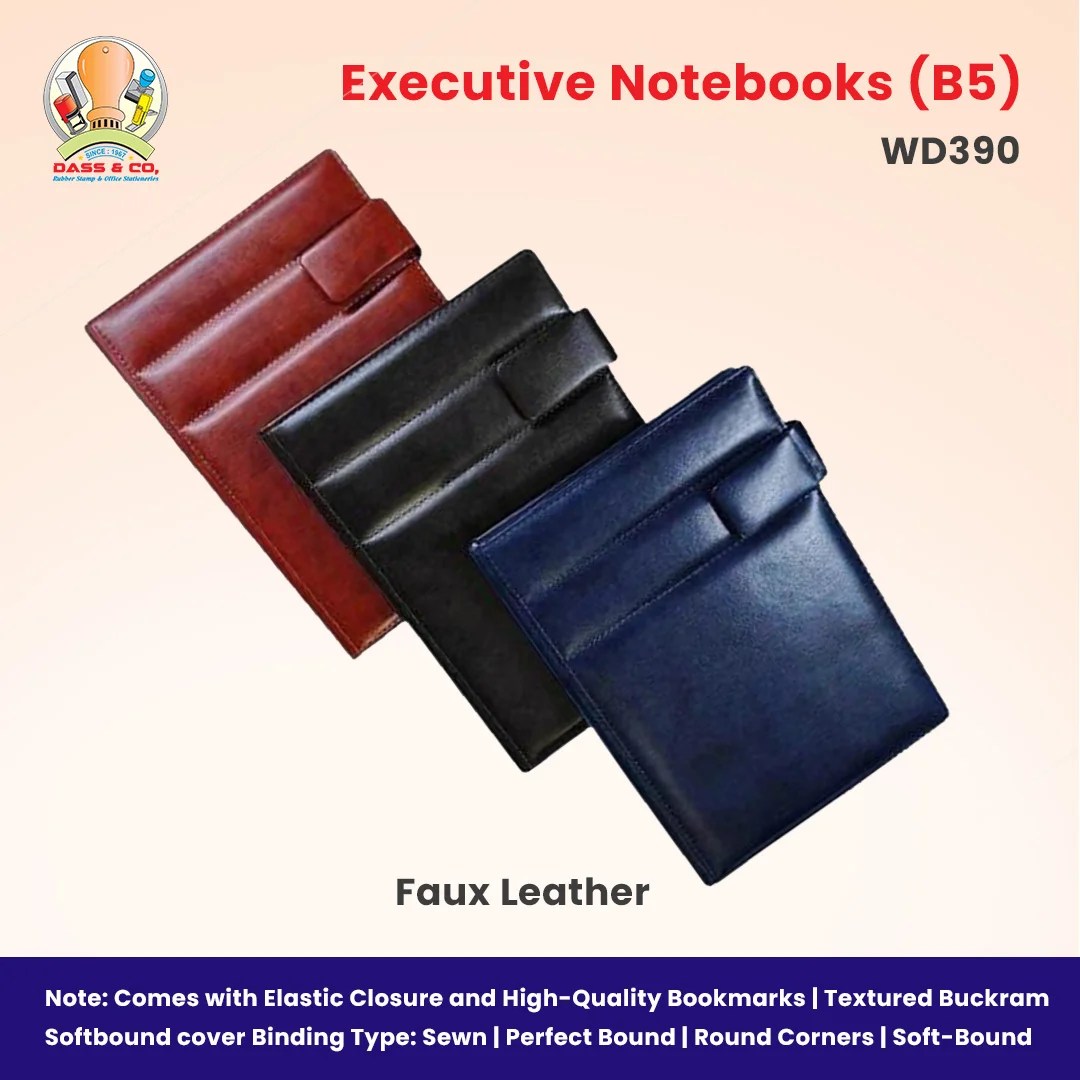 Executive Notebooks(B5) WD390 112 Pages W WPP1484 Custom Print