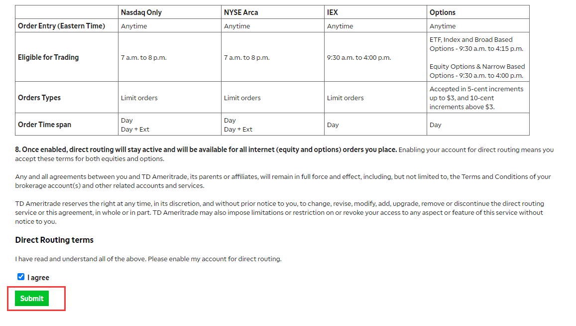 How do I Enable my TD Account for Direct Routing? DAS