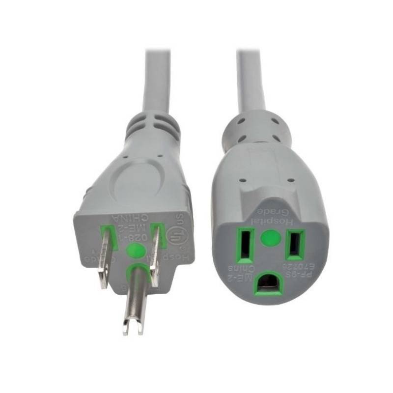 Medical Grade 15' Straight Extension Cord DataCart™