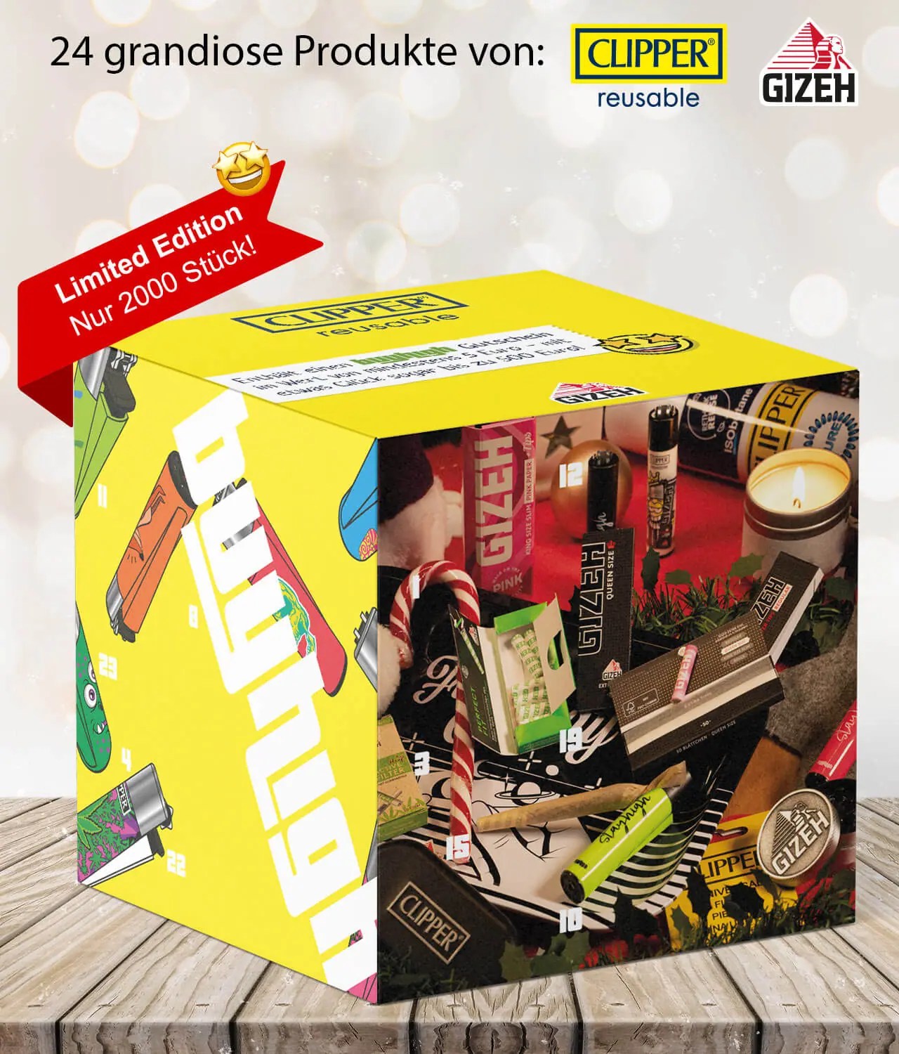CLIPPER Adventskalender 2023 Übersicht