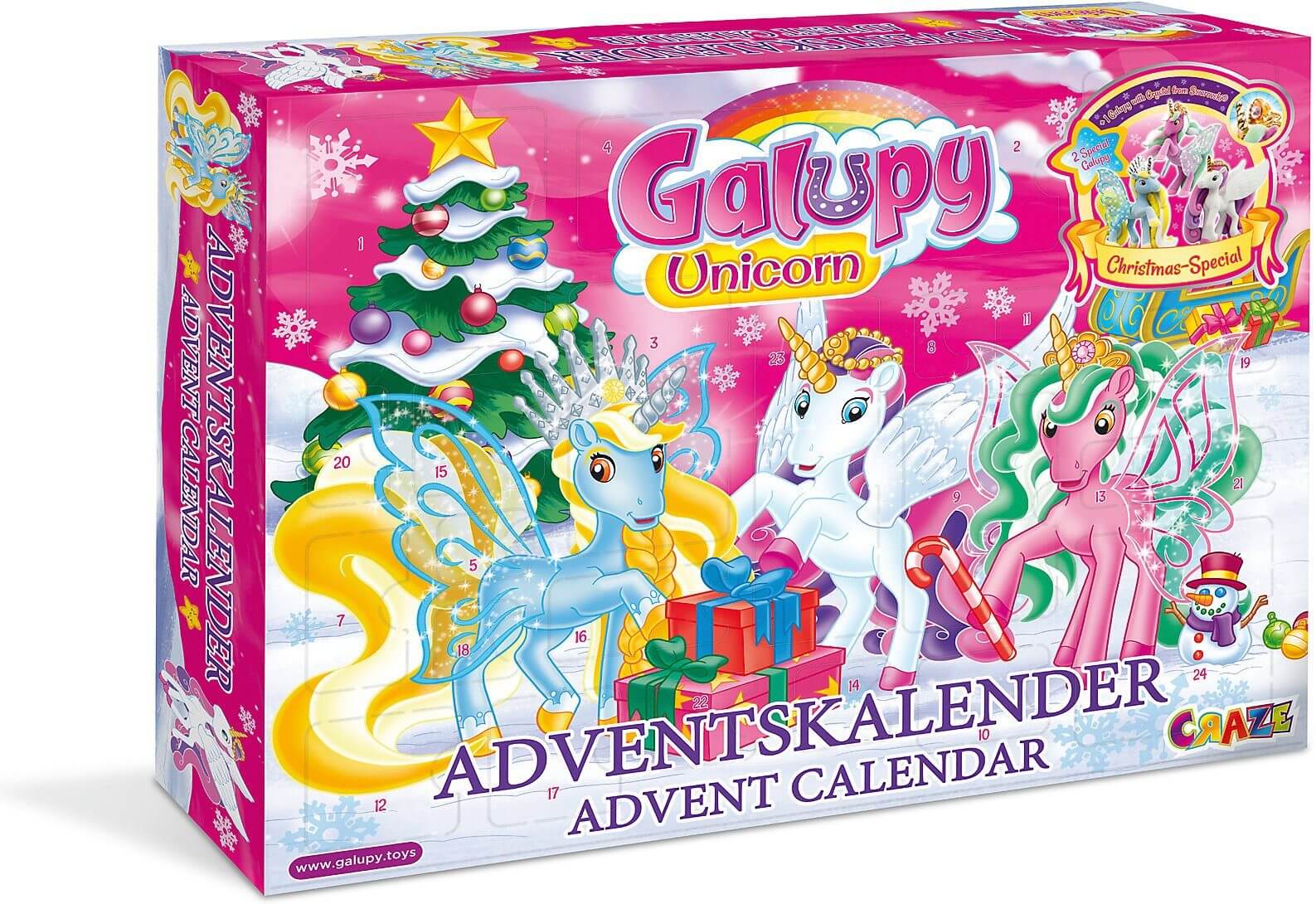 Die schönsten Einhorn Adventskalender 2021 Bestenliste