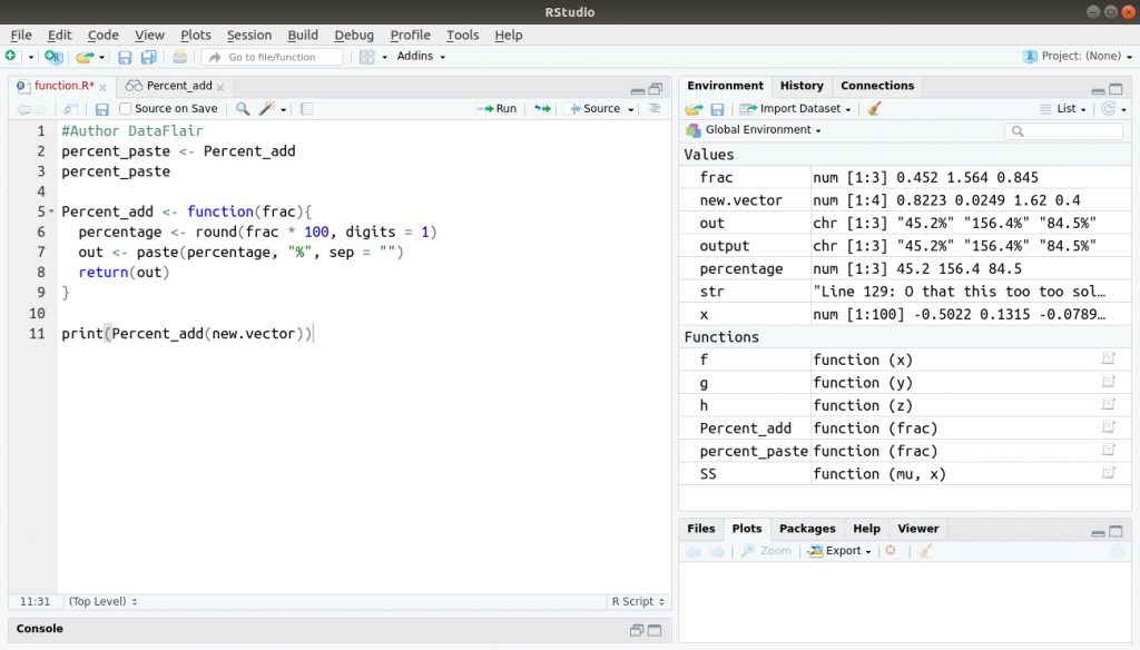 Functions in R Gain Expertise in its Usage with Various Methods