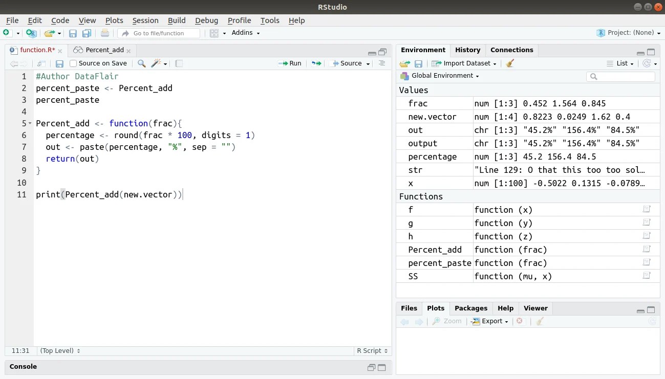 Functions in R Gain Expertise in its Usage with Various Methods