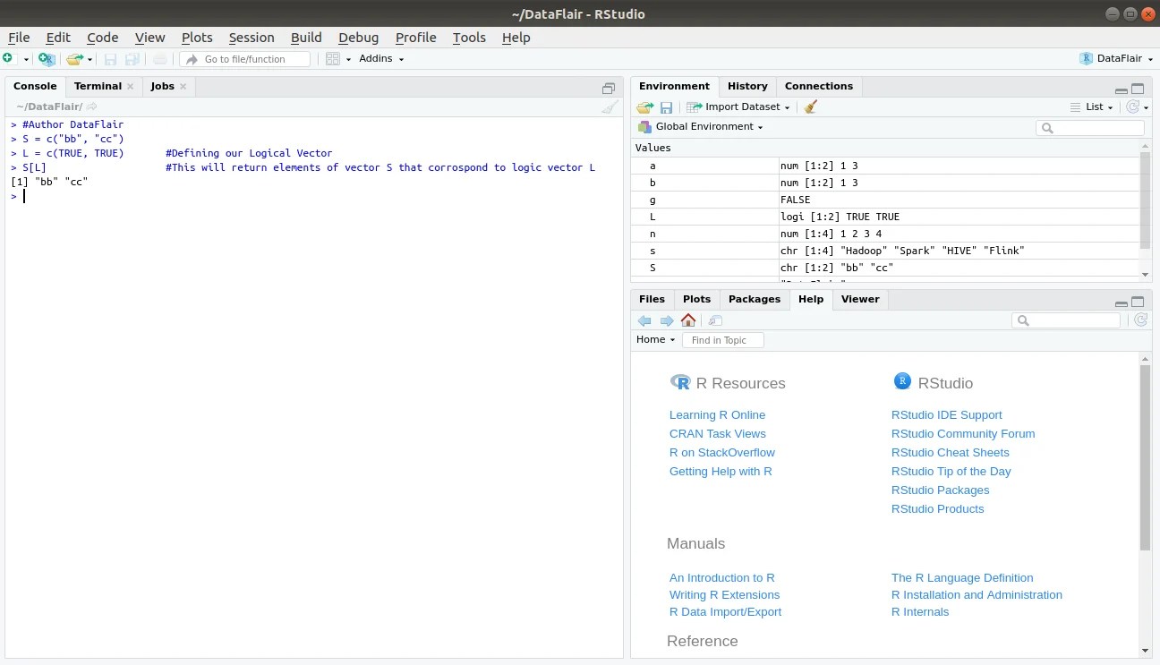 Tất cả về R vector cho thiết kế của bạn