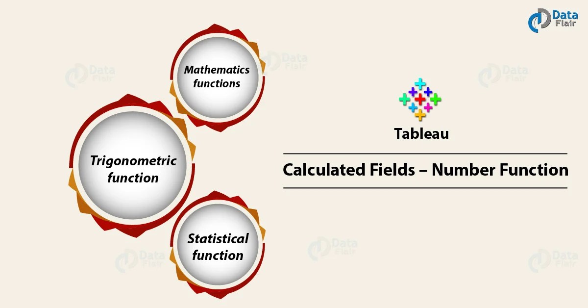 Tableau Number Function (Calculated Fields) 3 Types of Functions