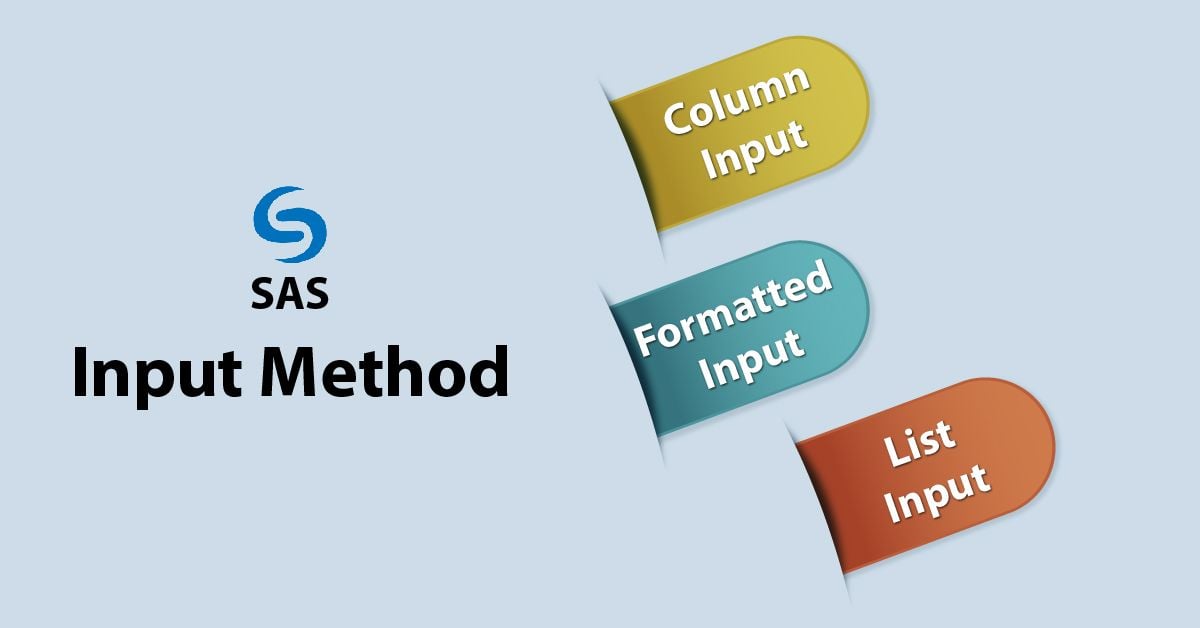 SAS Input Method SAS Input Statements DataFlair