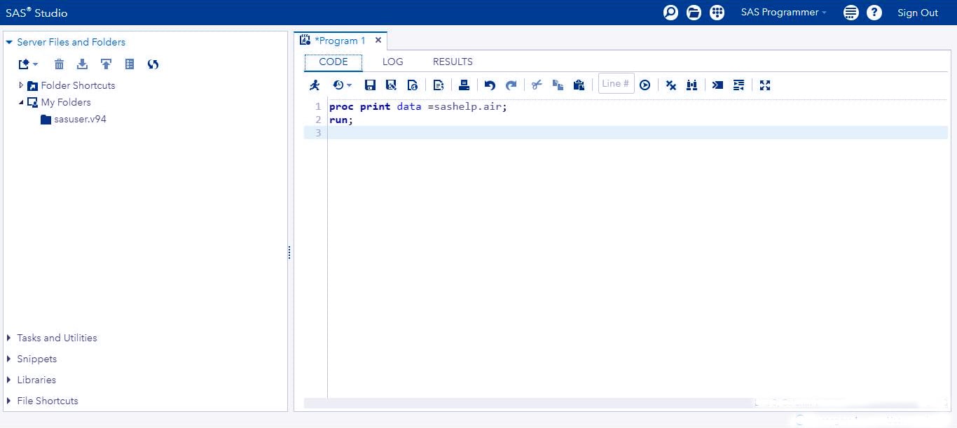 SAS Interface Different Components of SAS User Interface DataFlair