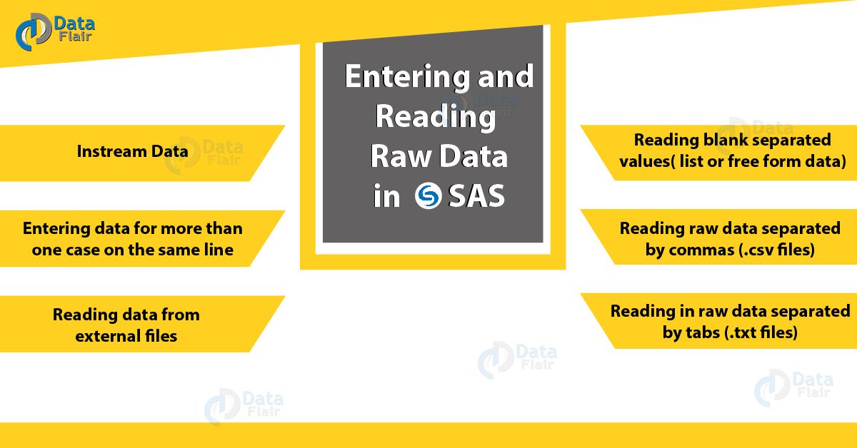 How to Enter and Read Raw Data in SAS DataFlair