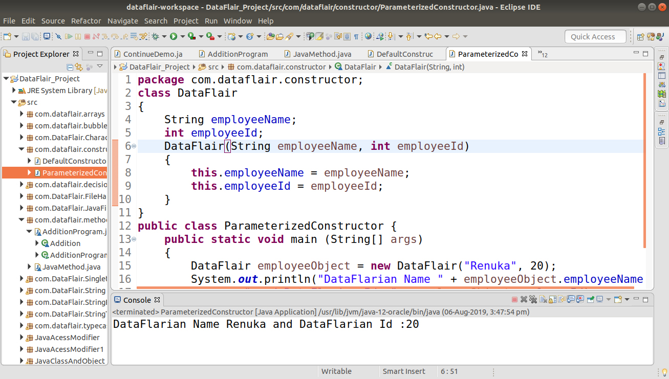 Constructor in Java Master all the Concepts in One Shot! DataFlair