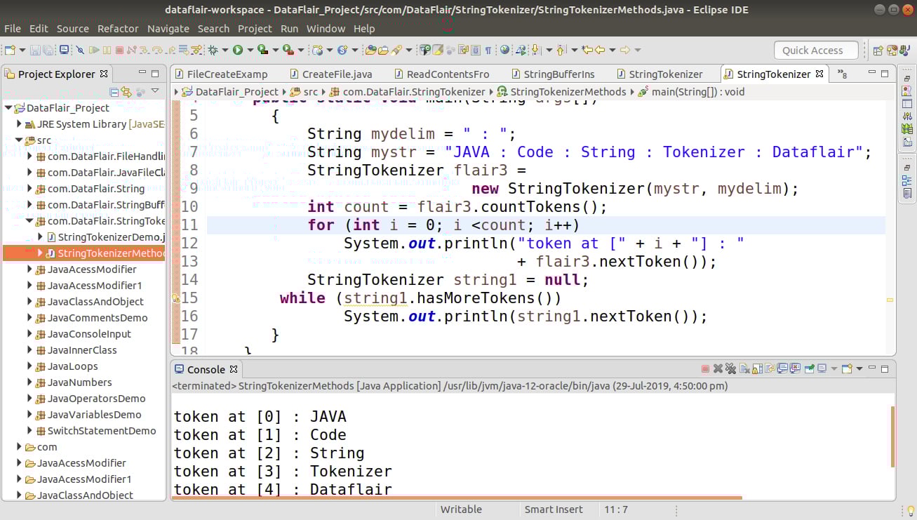 Learn StringTokenizer In Java With its Constructors & Methods DataFlair