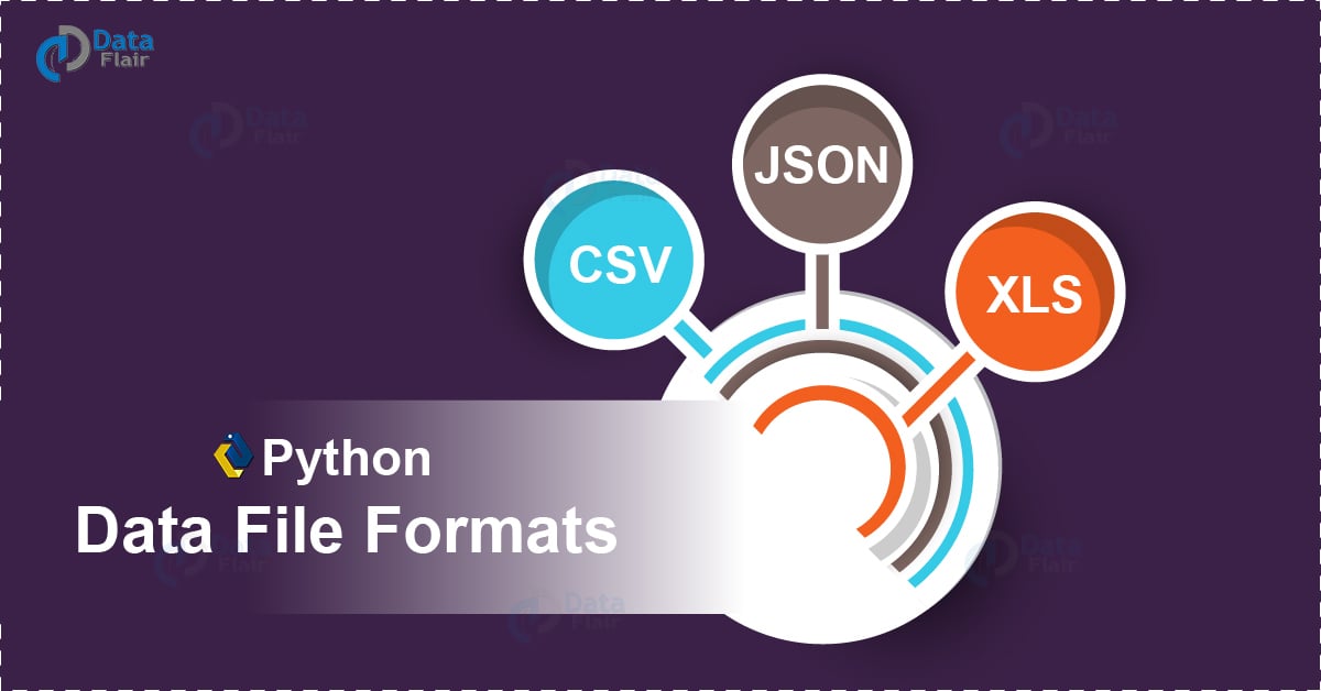 Python Data File Formats How to Read CSV, JSON, and XLS Files DataFlair
