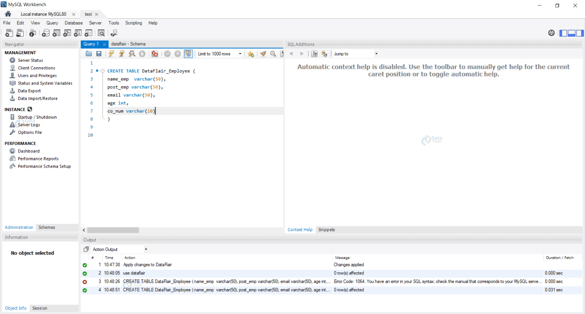 How To Create A Table With Sql Query