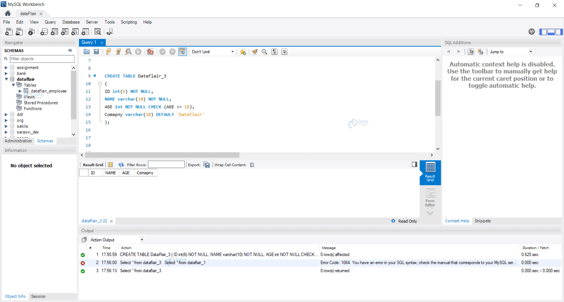 SQL Constraint Types, Syntax and Examples DataFlair