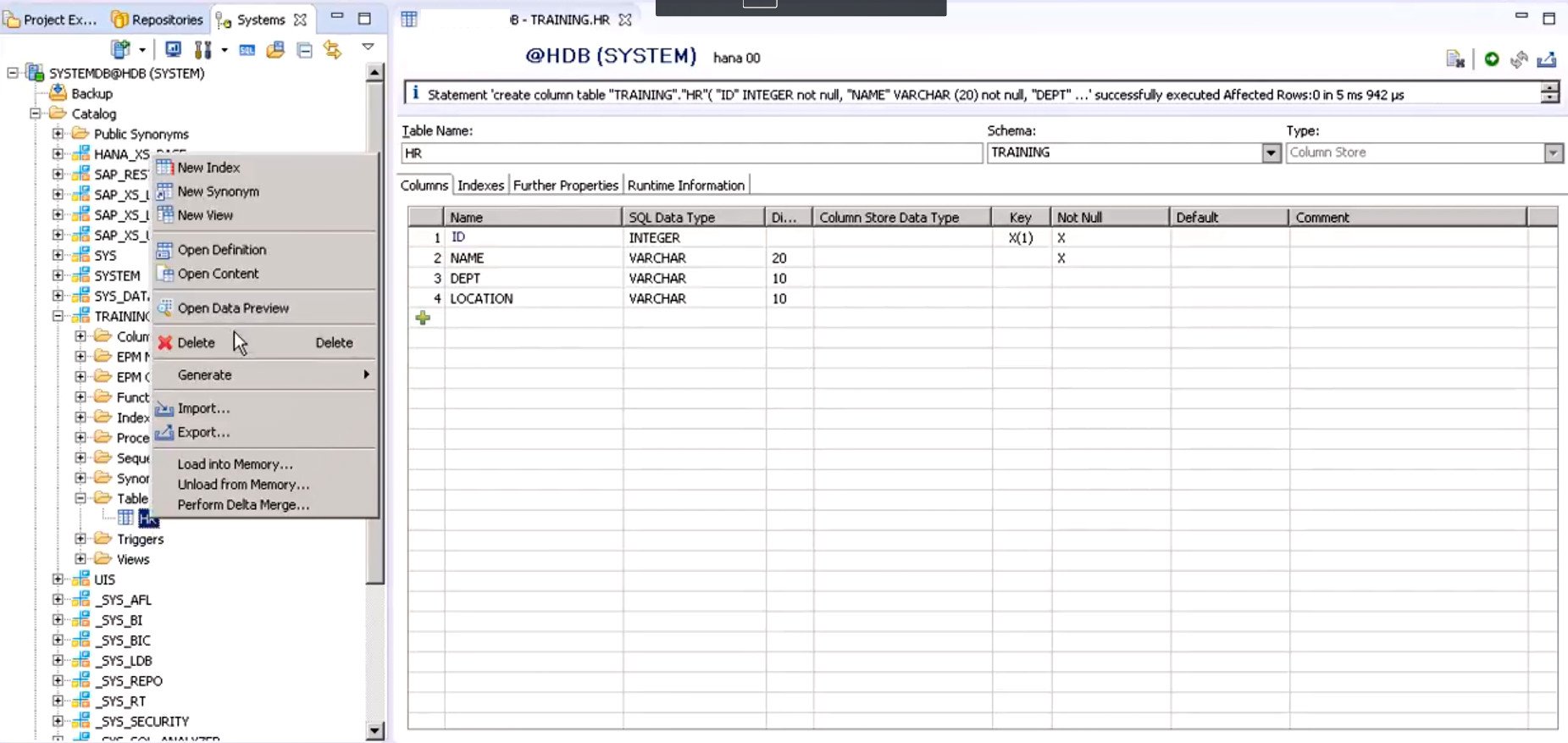 How To Find Largest Tables In Hana Studio