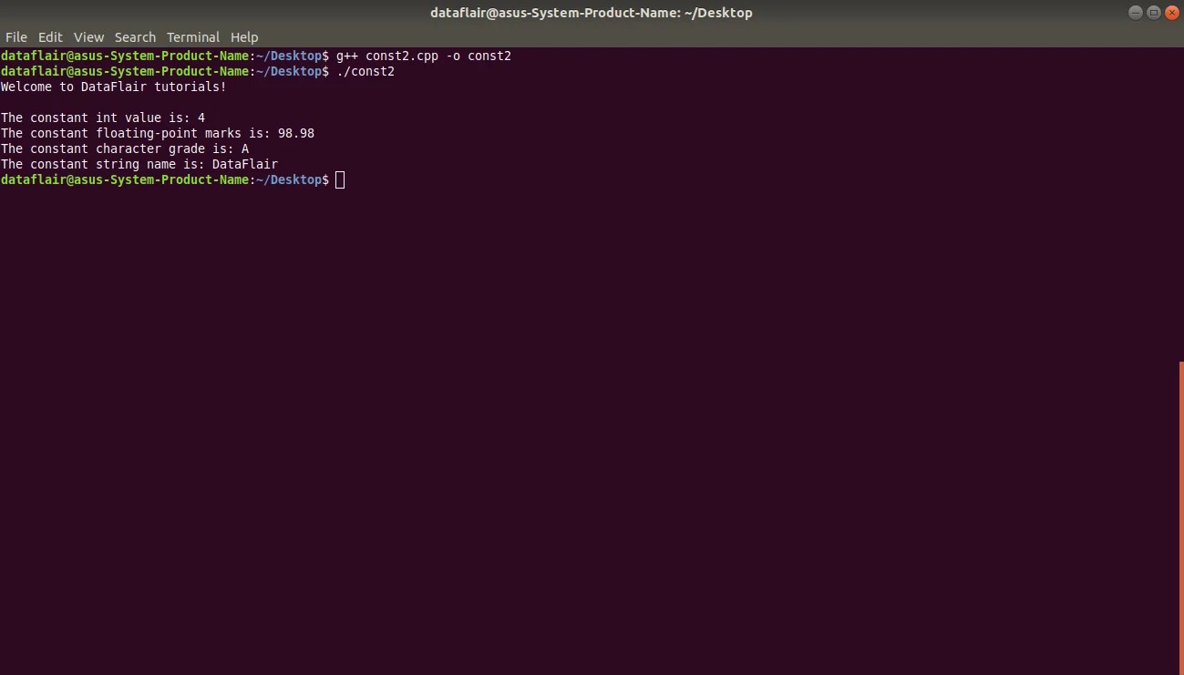 5 Types of Constants in C and C++ and How they're Different from