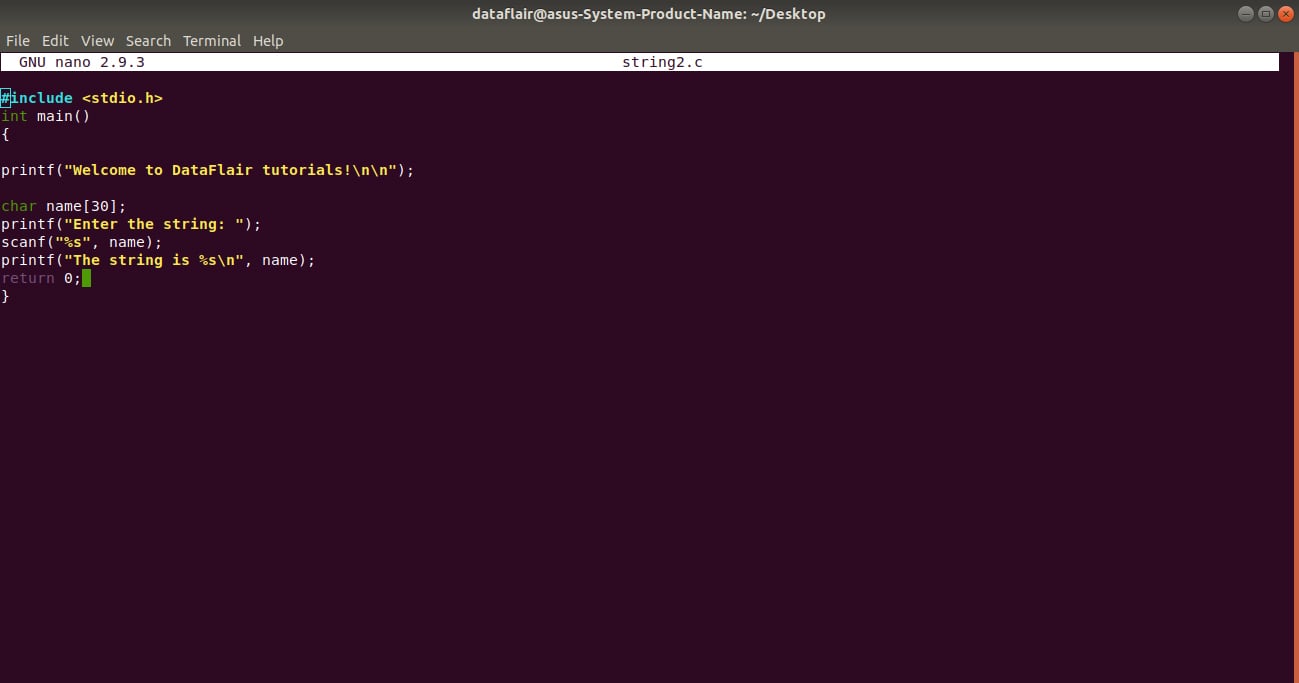 Strings in C C++ [with Examples & Quizzes] DataFlair