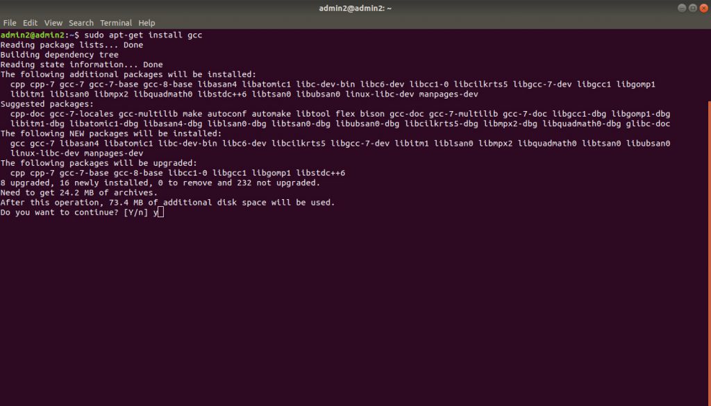 How to Install C Learn to Install GCC Compiler for Ubuntu DataFlair