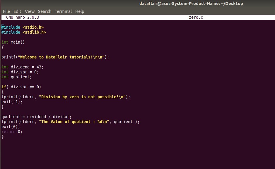 Error Handling in C Learn to Deal with Exceptions DataFlair