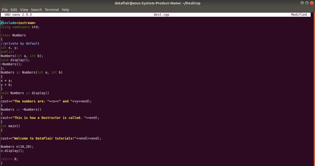 Learn Constructor and Destructor in C++ in 6 Min. DataFlair
