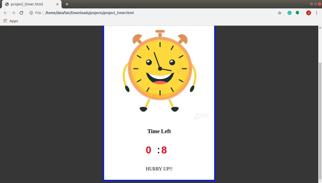 JavaScript Project How to design Countdown Timer in JavaScript Easily